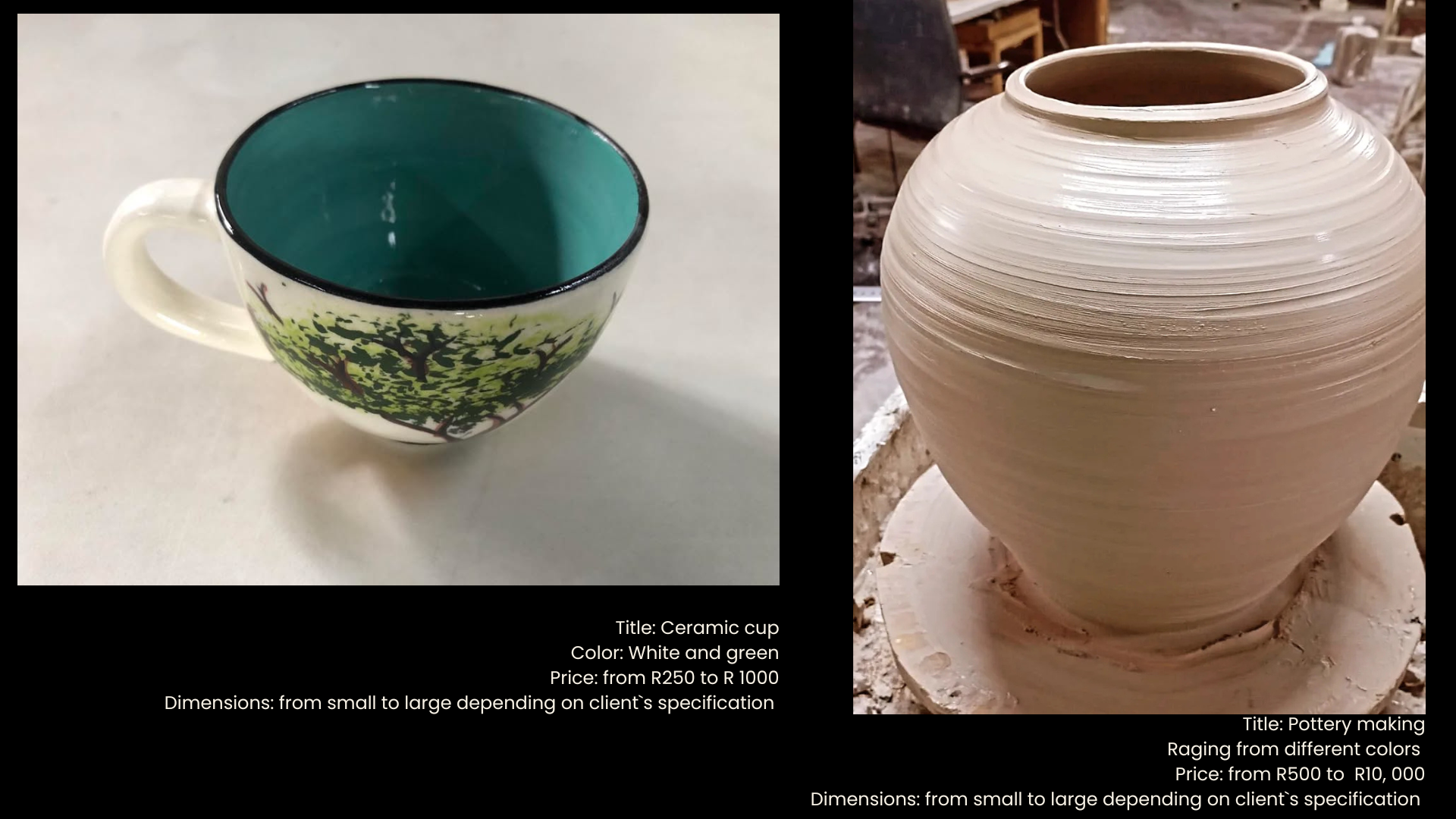 Ceramic Cup Series